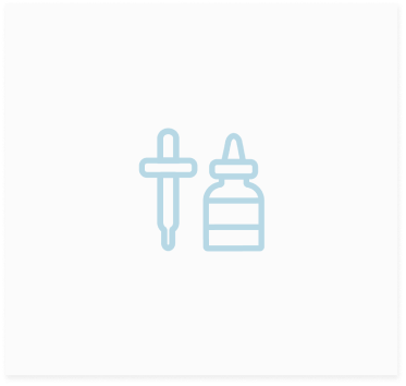 Gotero y liquido limpiador