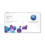 Caja Biofinity Torica Cooper Vision x 6 lentes