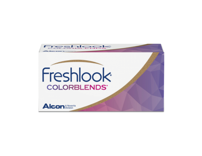 Caja de lentes de contacto de color marca Freshlook Colorblends