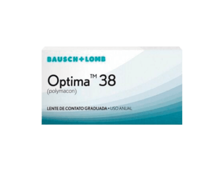 Caja Optima 38 Lente de contacto graduada