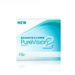 Caja Purevision x 6 lentes de contacto blandos