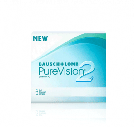 Caja Purevision x 6 lentes de contacto blandos