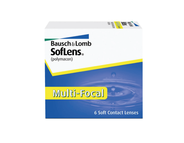 caja SOFLENS Multifocal x 6 lentes