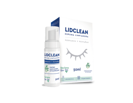 Espuma limpiadora párpados y pestañas LIDCLEAN x 500 ml