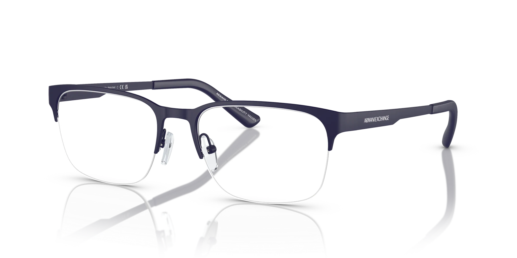 Armani Exchange AX1060 color Azul Marino Mate