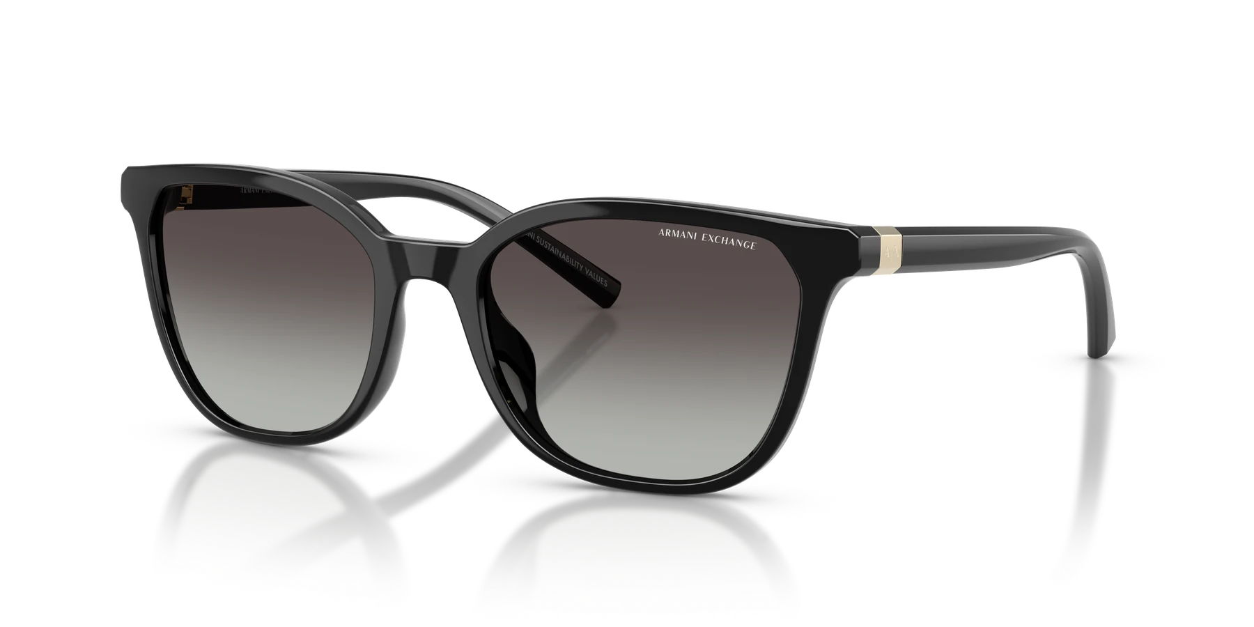 Armani Exchange AX4168SU color Negro Brillante