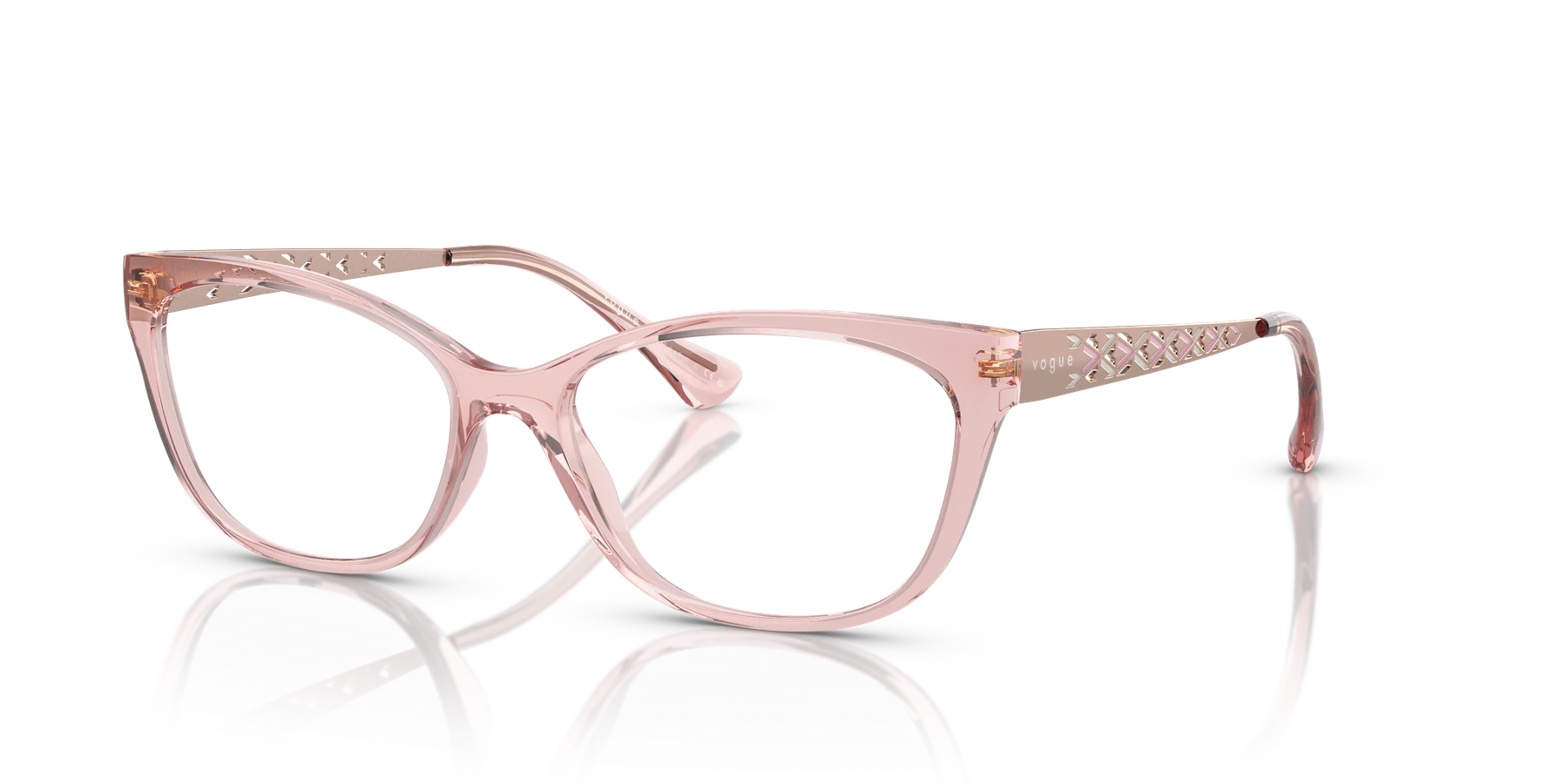 Vogue Eyewear VO5510L color Rosa Claro Traslúcido