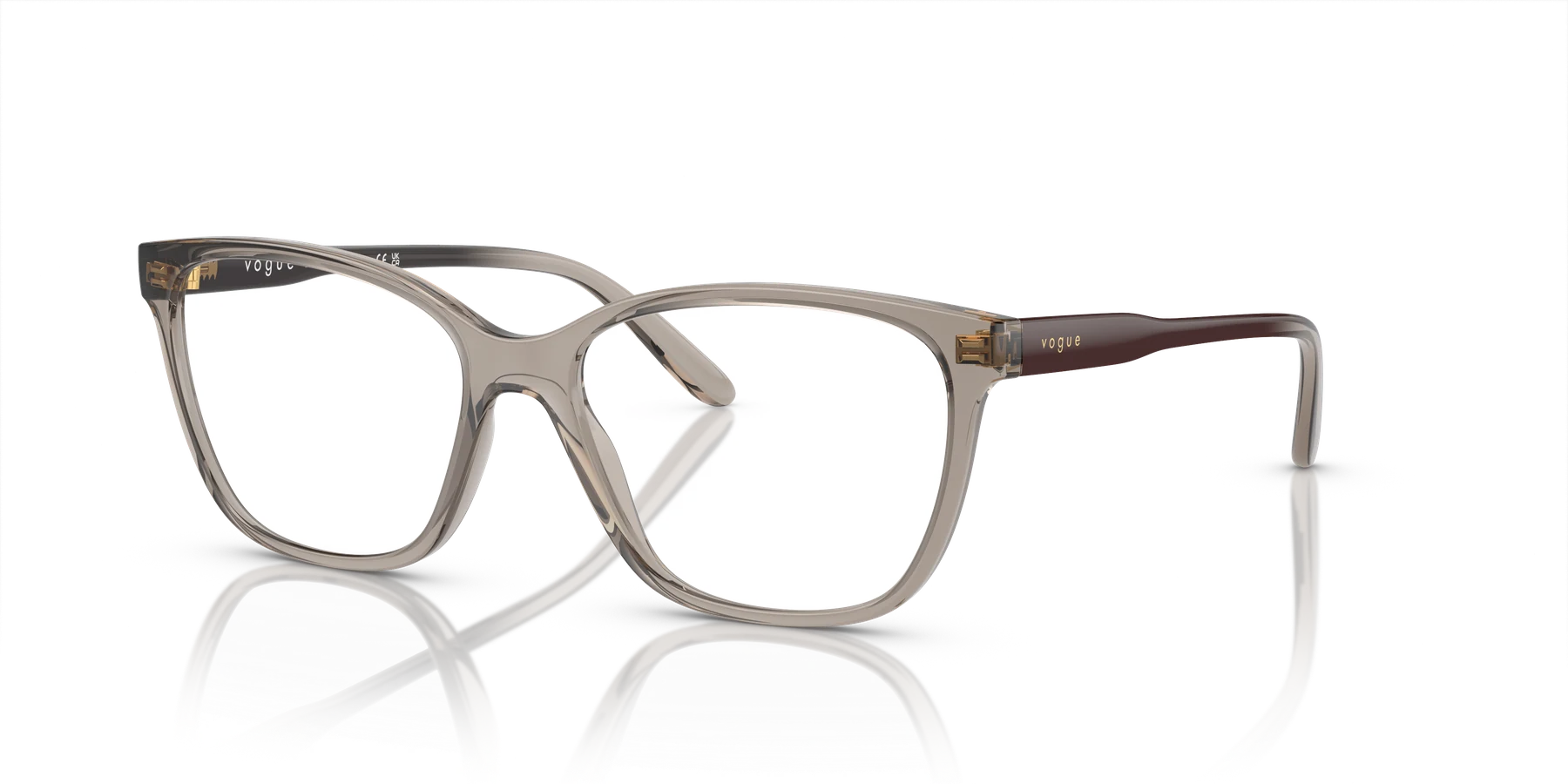 Vogue Eyewear VO5518L color Caramelo Traslúcido