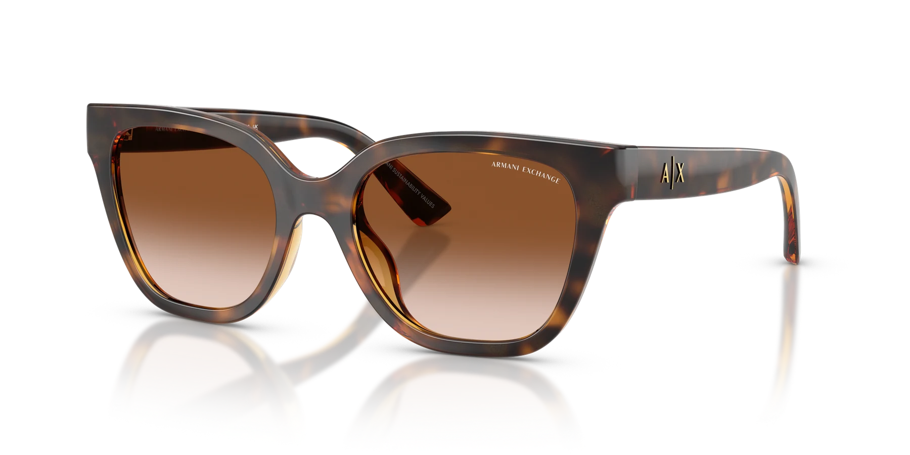 Armani Exchange AX4164SU color Havana Brillante