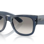 Ray-Ban RB0840S color Azul Oscuro Traslúcido