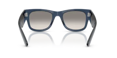 Ray-Ban RB0840S color Azul Oscuro Traslúcido