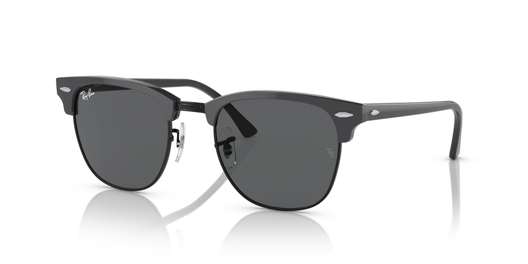Ray-Ban RB3016 color Gris sobre Negro